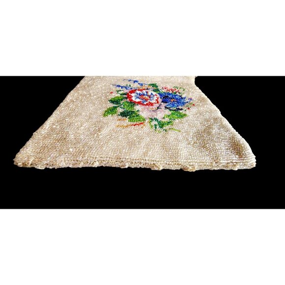 Antique Beaded Flower Bag (A4182) - Picture 2 of 6